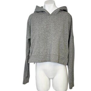 Lululemon Cut Above Pullover, Side Slits, Heathered Grey, Hooded Sweater